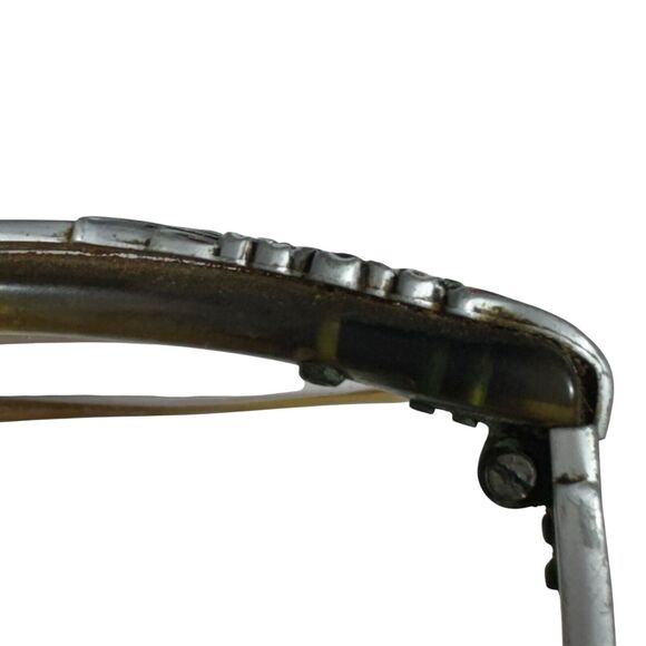 American Optical VTG 60’s Aluminum Frame Floral Cats Eye Glasses 5 1/4 - Picture 15 of 16